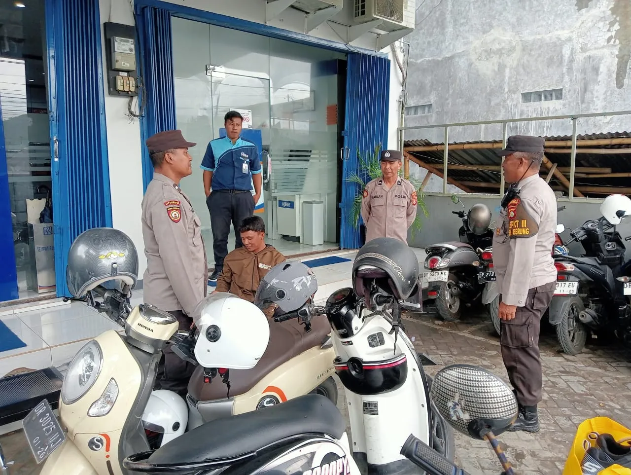 Patroli Preventif Polsek Gerung Amankan Lombok Barat