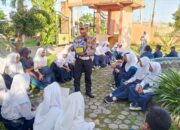 Cegah Kecelakaan, Polres Lobar Sasar Pelajar SMPN 1 Labuapi