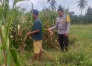 Langkah Humanis Polsek Kuripan Perkuat Ketahanan Pangan Desa