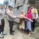 Model Kemanusiaan: Polsek Kediri Donasikan Telur 132 Minggu