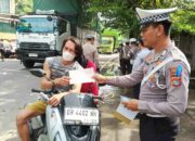 Operasi Zebra Rinjani 2025: Polres Lobar Edukasi Pengendara di Simpang Segenter