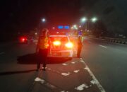 Cegah Balap Liar, Polisi Sisir Bypass BIL Lombok Barat pada Malam Hari