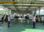Aparat Sisir Kapal Ferry, Pastikan Penyeberangan Lembar Aman dari Gangguan