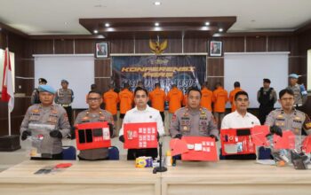 Labuapi dan Sekotong ‘Zona Merah’, Polres Lombok Barat Ringkus 17 Tersangka Narkoba